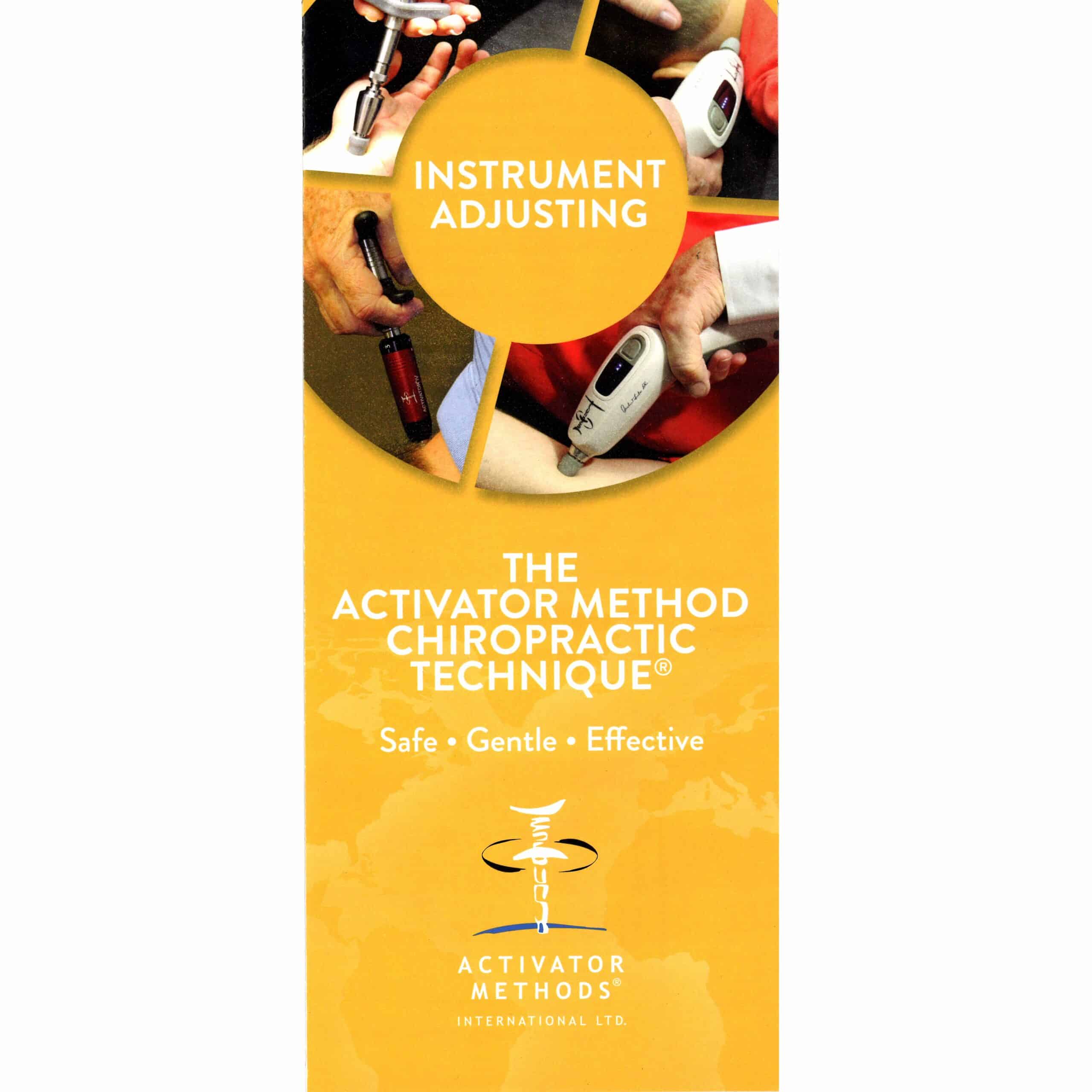 English - Chiropractic Technique Brochures 5