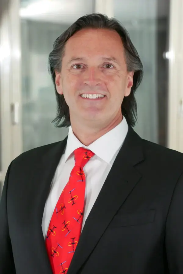 a man in a suit and tie