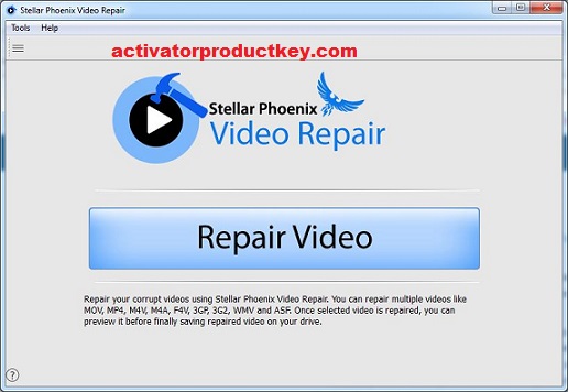 Stellar Repair For Video 12.0.0.0 Crack 